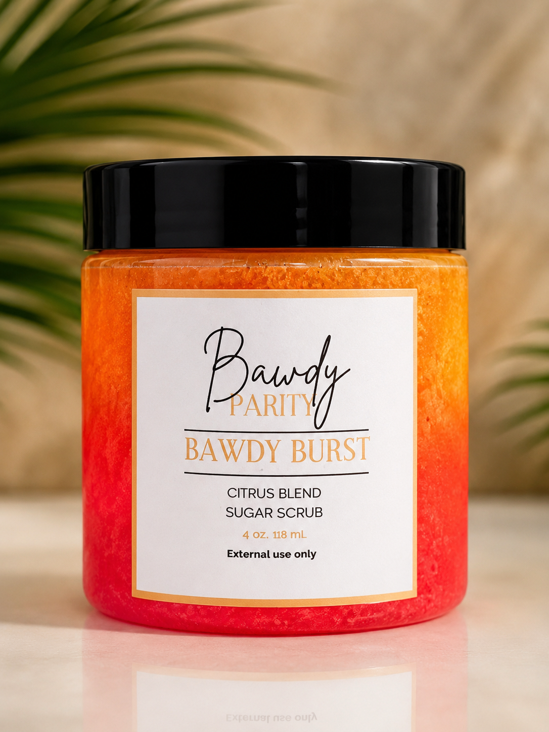 Seasonal Foaming sugar scrub