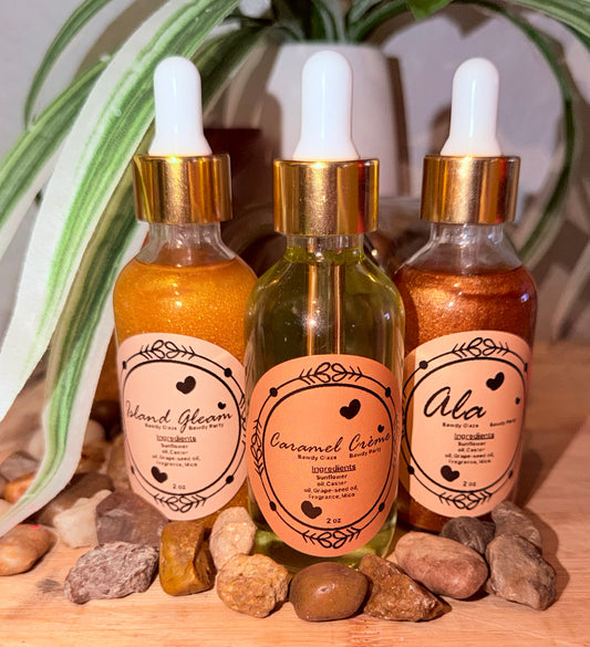 Bawdy glaze trio